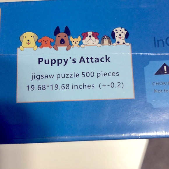 GREAT 500 Piece PUZZLE. NEW Puppy’s Attack - Picture 4 of 6